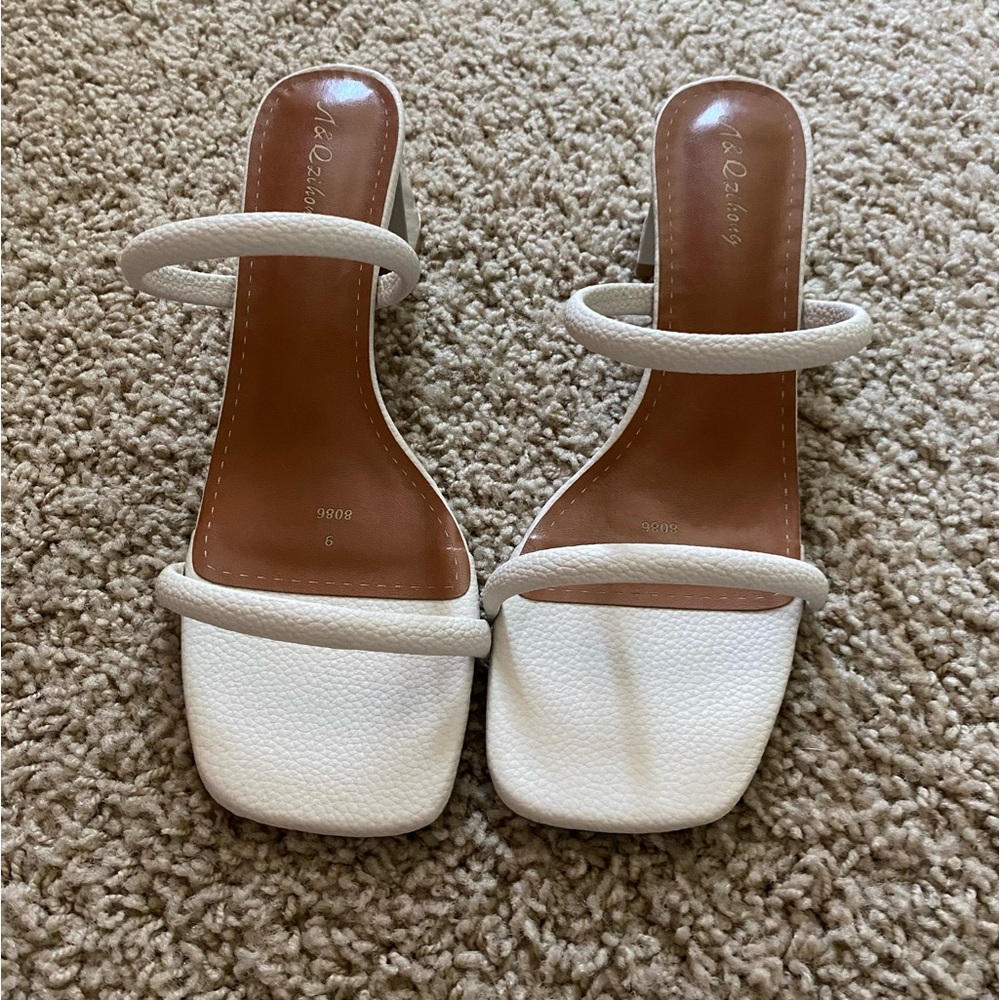 White heels